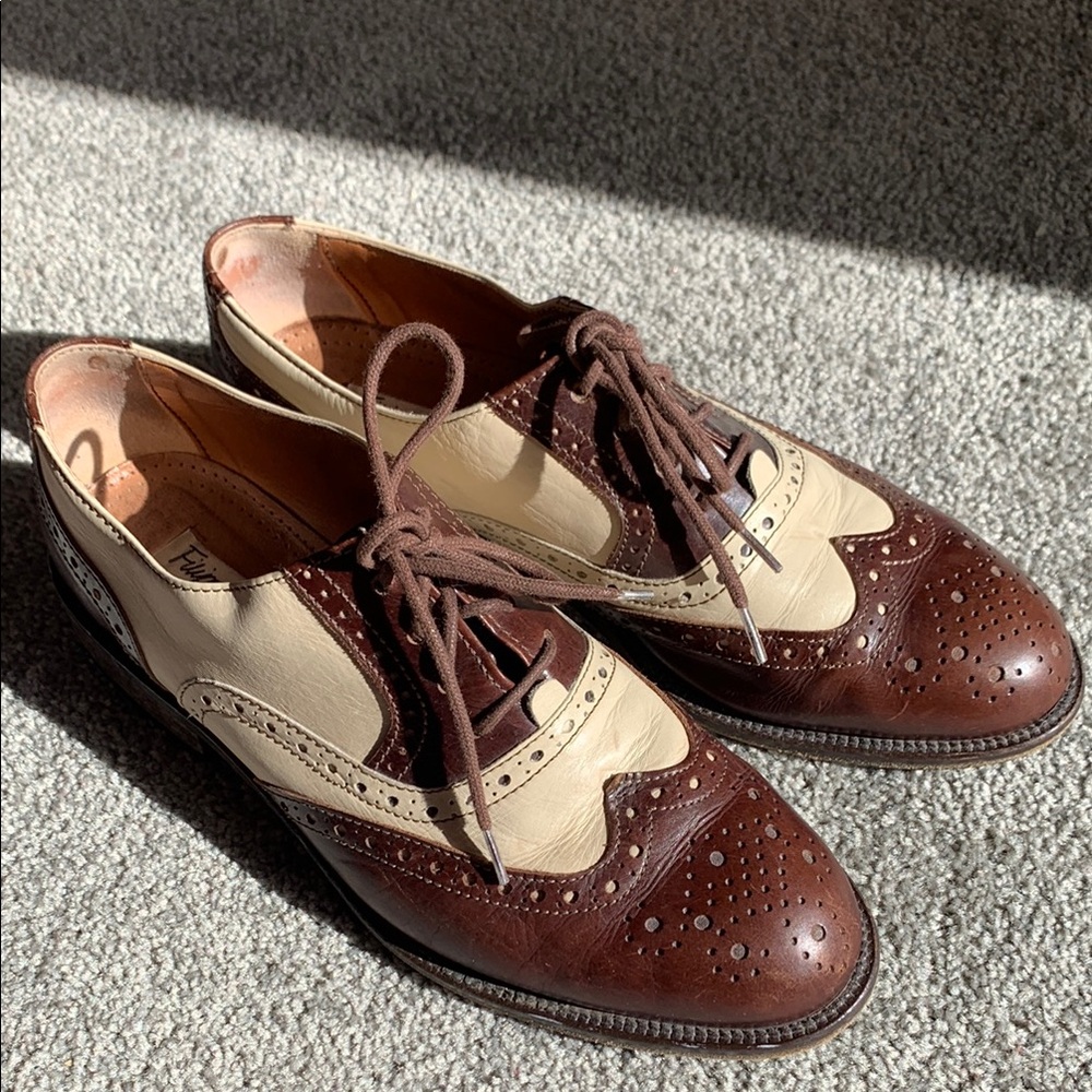 Vintage leather Oxford Filippo Raphael Womens Size: 39  Shoes